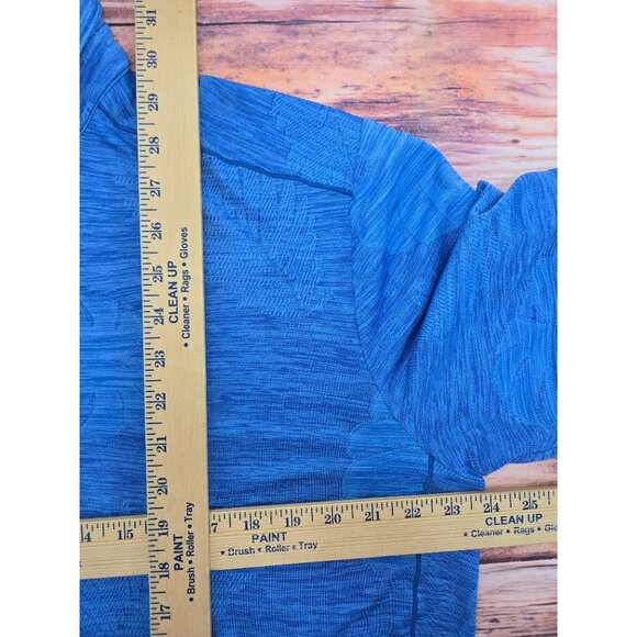 Tommy Bahama Mens Blue Islandzone Polo Medium Subtle Ocean Print - Picture 8 of 8